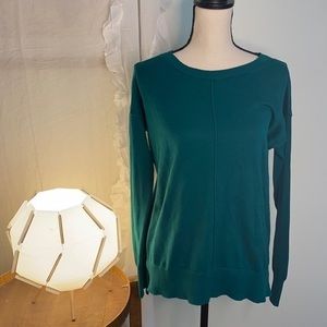 Banana Republic Crew‎ Neck Green Sweater Size Small